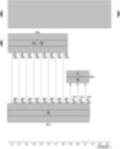 Wiring Diagram  VW SURAN 2011 - Control unit on the steering wheel 