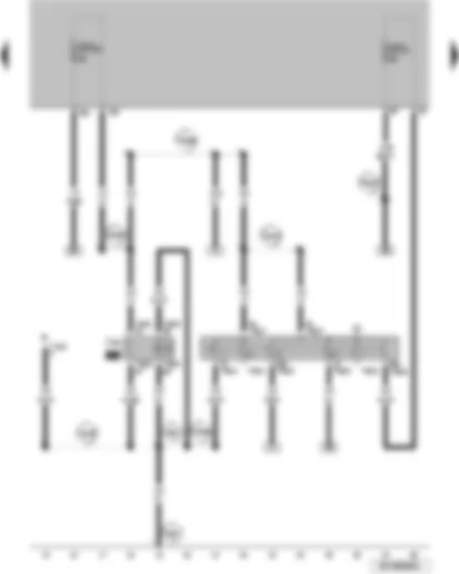 Wiring Diagram  VW SURAN 2011 - Ignition switch Xcontact relief relay