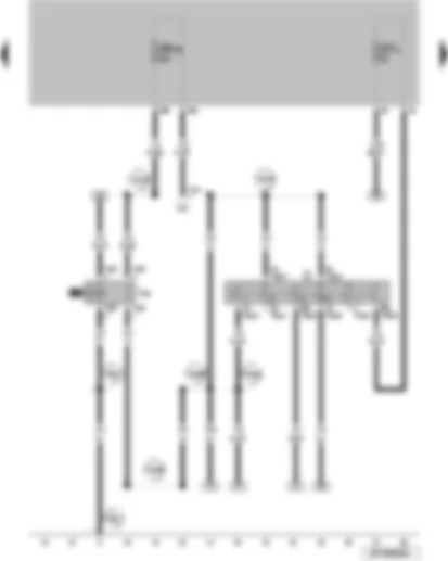 Wiring Diagram  VW SURAN 2011 - Ignition switch Xcontact relief relay