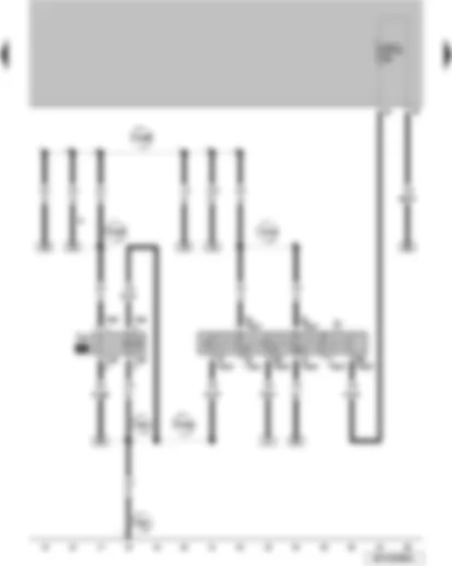 Wiring Diagram  VW SURAN 2011 - Ignition switch Xcontact relief relay