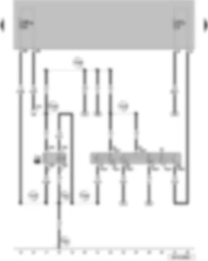 Wiring Diagram  VW SURAN 2011 - Ignition switch Xcontact relief relay