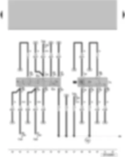 Wiring Diagram  VW SURAN 2011 - Windshield wiper timer switch intermittent operation Rear wiper switch Automatic intermittent wash and wiper relay