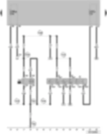 Wiring Diagram  VW SURAN 2011 - Ignition switch Xcontact relief relay