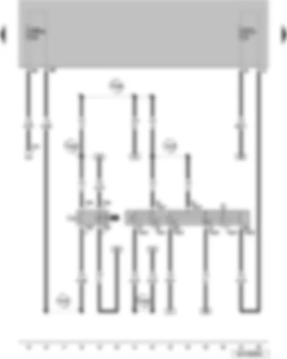 Wiring Diagram  VW SURAN 2011 - Ignition switch Xcontact relief relay