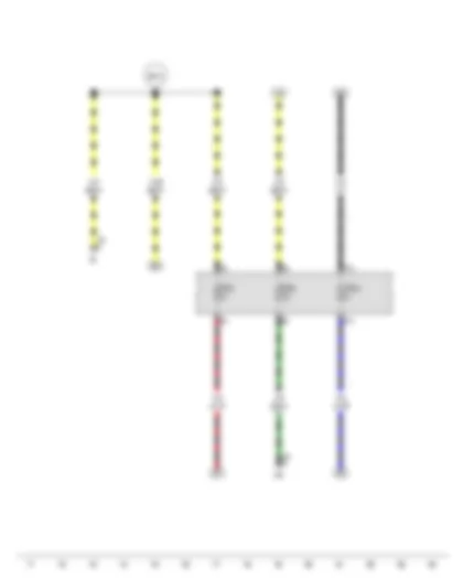 Wiring Diagram  VW SURAN 2012 - Fuse 2 on fuse holder C - Fuse 6 on fuse holder C - Fuse 21 on fuse holder C