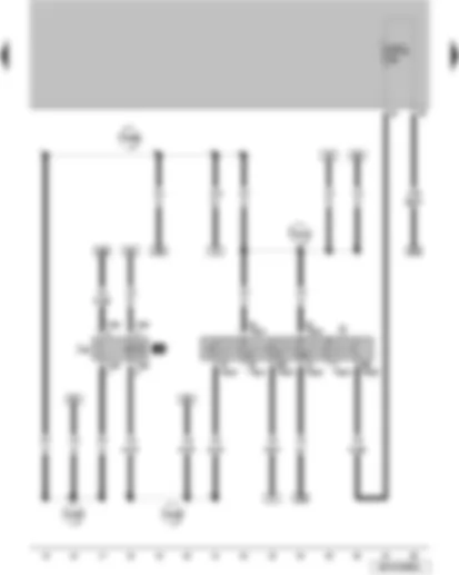 Wiring Diagram  VW SURAN 1988 - Ignition switch Xcontact relief relay