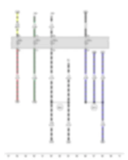 Wiring Diagram  VW SURAN 2012 - Fuse 2 on fuse holder C - Fuse 11 on fuse holder C - Fuse 12 on fuse holder C - Fuse 14 on fuse holder C