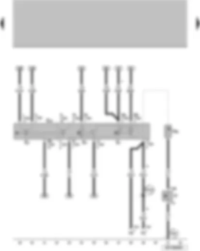 Wiring Diagram  VW SURAN 1988 - Light switch Flashingturn light switch Headlight dipper and flasher switch Parking light switch Horn activator Horn activation contact ring