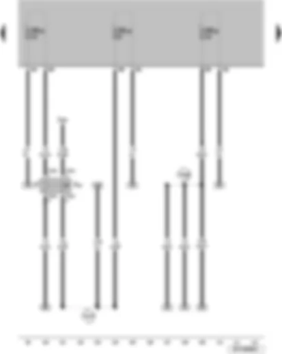 Wiring Diagram  VW SURAN 1988 - Brake light switch Brake pedal switch