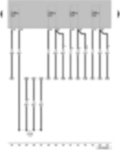 Wiring Diagram  VW SURAN 2011 - Fuses