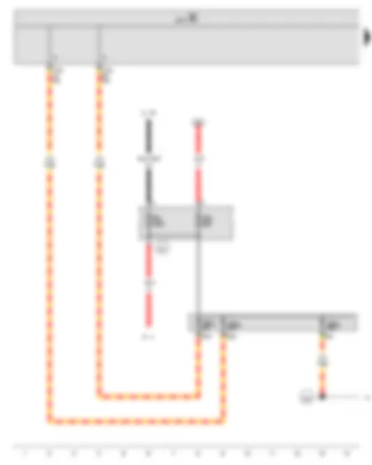 Wiring Diagram  VW THE BEETLE CABRIOLET 2013 - Onboard supply control unit
