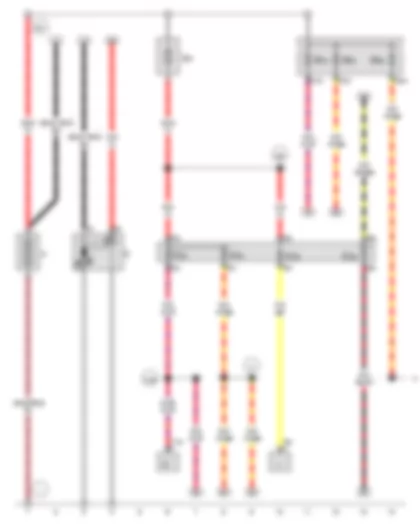 Wiring Diagram  VW THE BEETLE CABRIOLET 2013 - Battery - Starter