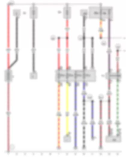 Wiring Diagram  VW THE BEETLE CABRIOLET 2013 - Battery - Starter
