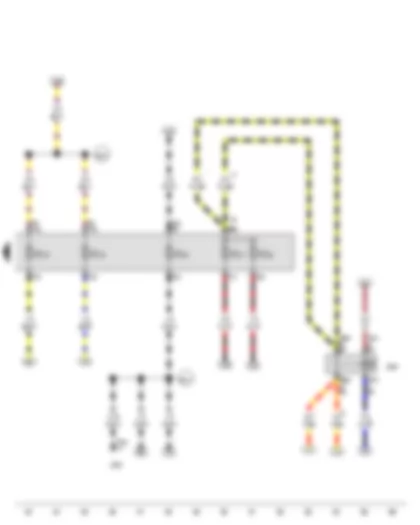 Wiring Diagram  VW THE BEETLE CABRIOLET 2013 - Terminal 75 voltage supply relay 1