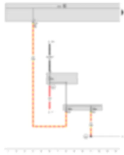 Wiring Diagram  VW THE BEETLE CABRIOLET 2013 - Onboard supply control unit