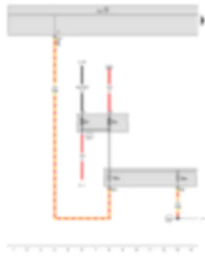 Wiring Diagram  VW THE BEETLE CABRIOLET 2013 - Onboard supply control unit