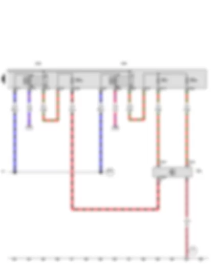 Wiring Diagram  VW THE BEETLE CABRIOLET 2013 - Low heat output relay - High heat output relay