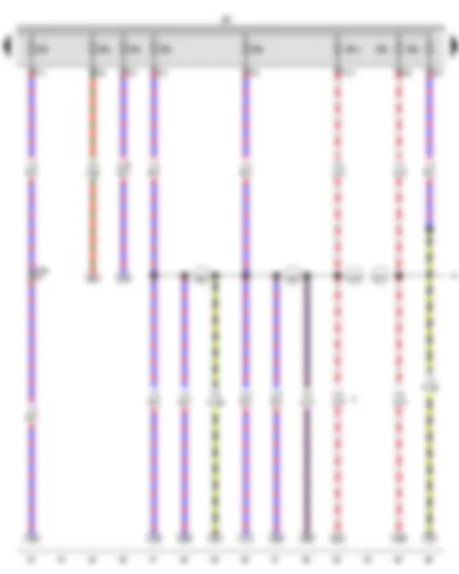 Wiring Diagram  VW THE BEETLE CABRIOLET 2013 - Fuse holder B