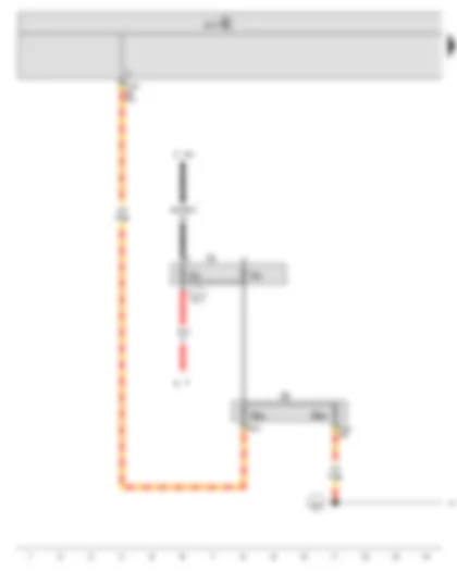 Wiring Diagram  VW THE BEETLE CABRIOLET 2013 - Onboard supply control unit