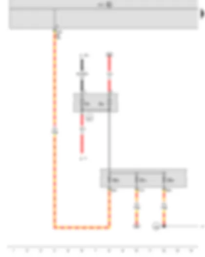 Wiring Diagram  VW THE BEETLE CABRIOLET 2013 - Battery - Onboard supply control unit