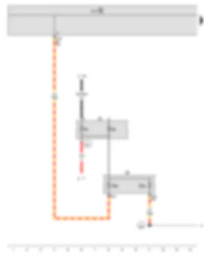 Wiring Diagram  VW THE BEETLE CABRIOLET 2014 - Onboard supply control unit