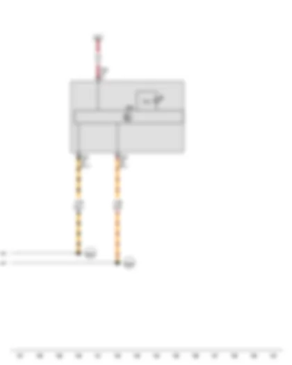 Wiring Diagram  VW THE BEETLE CABRIOLET 2014 - Control unit in dash panel insert