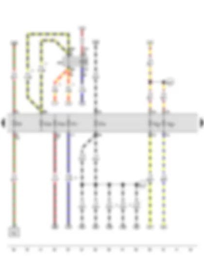 Wiring Diagram  VW THE BEETLE CABRIOLET 2014 - Terminal 75 voltage supply relay 1