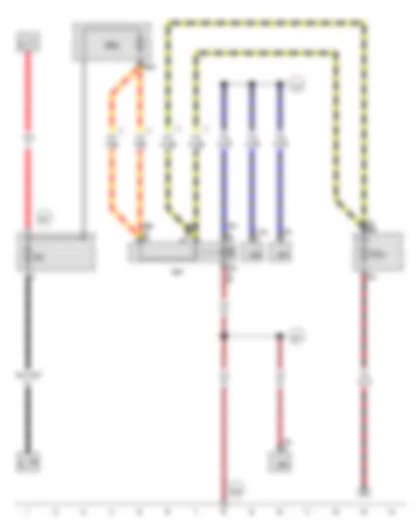 Wiring Diagram  VW THE BEETLE CABRIOLET 2016 - Terminal 75 voltage supply relay 1