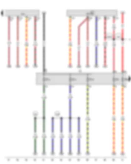 Wiring Diagram  VW THE BEETLE CABRIOLET 2015 - Onboard supply control unit - Fuse holder C