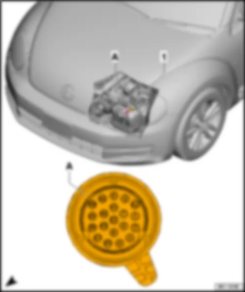 VW THE BEETLE CABRIOLET 2014 Mechatronic unit for dual clutch gearbox J743