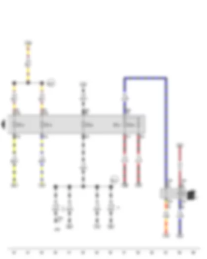 Wiring Diagram  VW THE BEETLE 2012 - Terminal 75 voltage supply relay 1