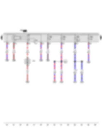 Wiring Diagram  VW THE BEETLE 2012 - Additional coolant pump relay - Coolant circulation pump