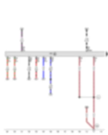 Wiring Diagram  VW THE BEETLE 2012 - Engine control unit