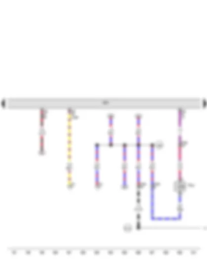 Wiring Diagram  VW THE BEETLE 2012 - Engine control unit - Magnetic clutch for supercharger