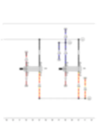 Wiring Diagram  VW THE BEETLE 2012 - Terminal 15 voltage supply relay - Terminal 15 voltage supply relay 2