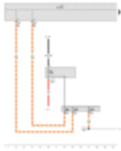 Wiring Diagram  VW THE BEETLE 2013 - Onboard supply control unit