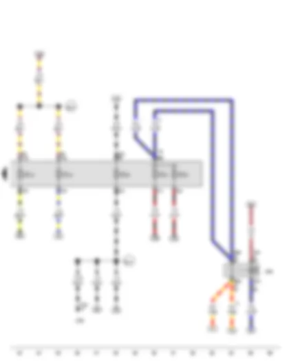 Wiring Diagram  VW THE BEETLE 2013 - Terminal 75 voltage supply relay 1