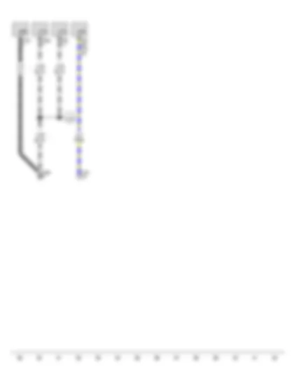 Wiring Diagram  VW THE BEETLE 2013 - Connection (K-diagnosis wire) - in dash panel wiring harness