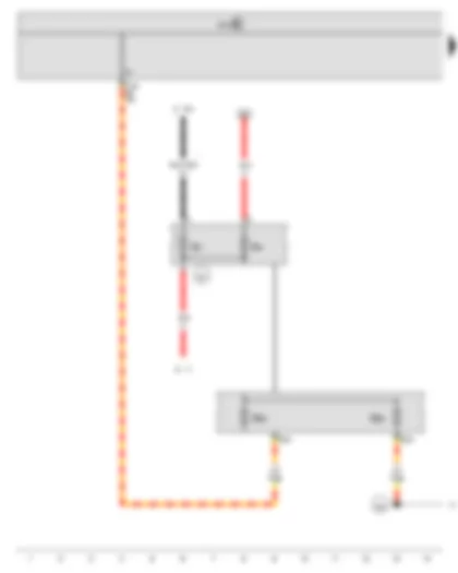 Wiring Diagram  VW THE BEETLE 2013 - Onboard supply control unit