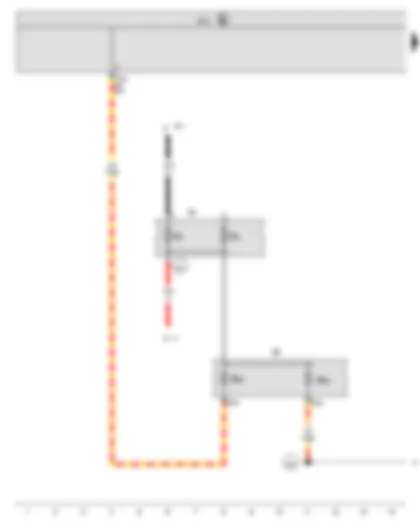 Wiring Diagram  VW THE BEETLE 2013 - Onboard supply control unit - Fuse holder A - Fuse holder B