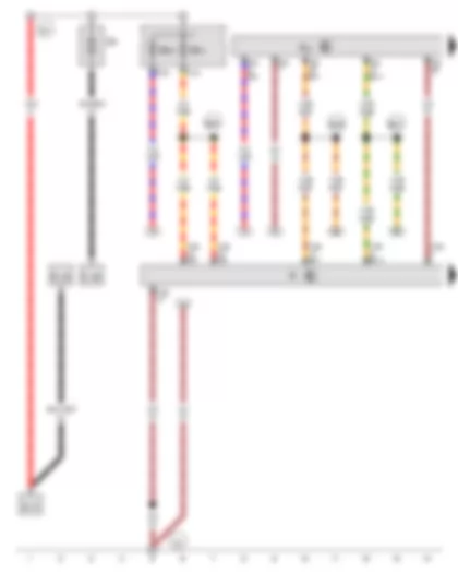 Wiring Diagram  VW THE BEETLE 2013 - Radio - Amplifier