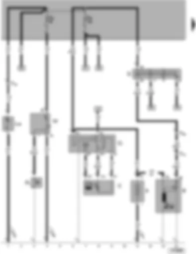 Wiring Diagram  VW THE BEETLE 1992 - Battery - Starter - Generator - Voltage Regulator (VR) - Ignition/Starter Switch - Door contact Switch - Driver