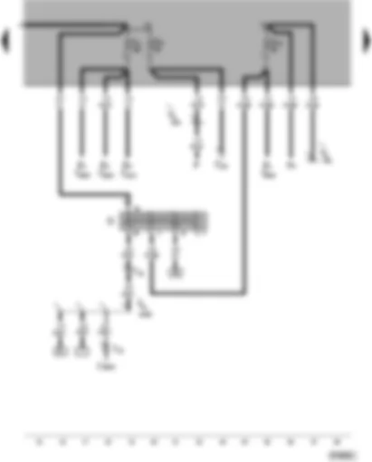 Wiring Diagram  VW THE BEETLE 2001 - Ignition/Starter Switch