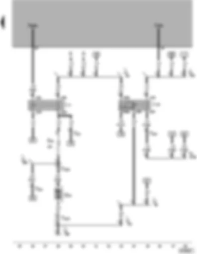 Wiring Diagram  VW THE BEETLE 2004 - Fuel Pump (FP) Relay - Transfer Fuel Pump (FP) - Digifant Engine Control Module (ECM) Power Supply Relay