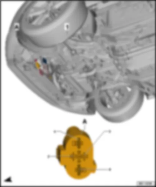 VW THE BEETLE 2015 Radiator fan control unit J293