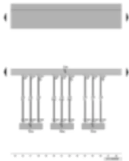 Wiring Diagram  VW TIGUAN 2009 - Body acceleration sender - electronically controlled damping control unit