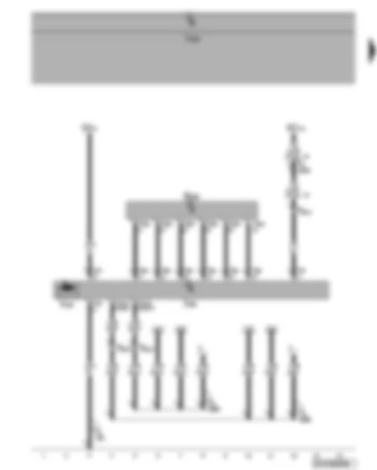 Wiring Diagram  VW TIGUAN 2009 - Steering moment sender - electromechanical power steering motor - fuses - power steering control unit