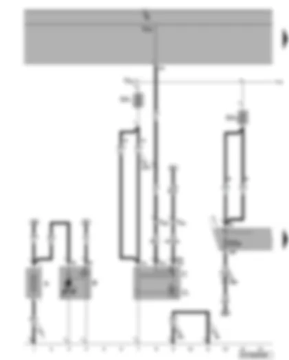 Wiring Diagram  VW TIGUAN 2009 - Battery - starter - alternator - voltage regulator