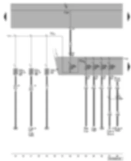 Wiring Diagram  VW TIGUAN 2009 - SA fuses - SB fuses