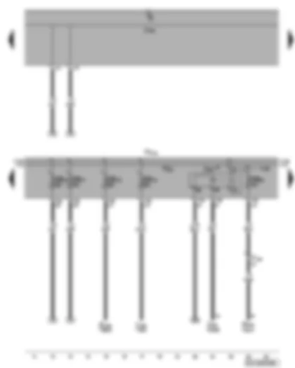 Wiring Diagram  VW TIGUAN 2009 - SB Fuses - Motronic current supply relay 2